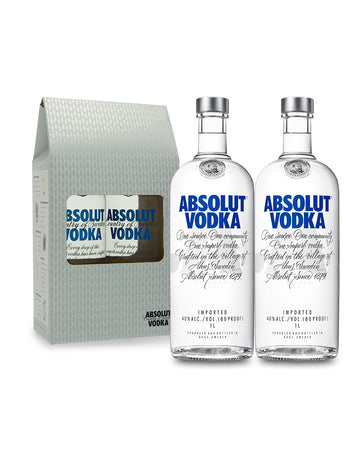 Absolut Vodka 2 x 1L