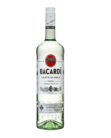 Bacardi Carta Blanca Rum 1L