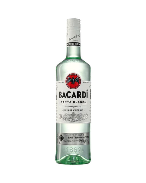 Bacardi Carta Blanca Rum 1L