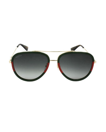 Guc Gg0062s-003 Gold-gold-green