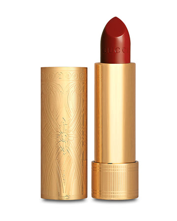 Gucci Satin Lipstick - 504 Myra Crimson 3.5G