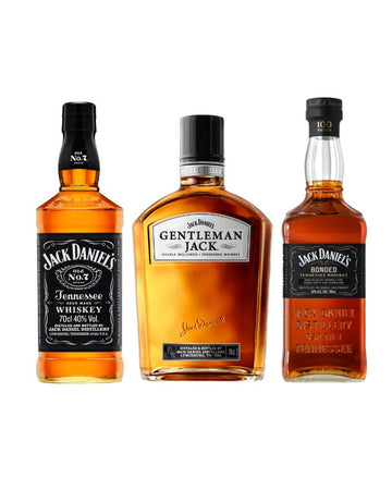 Jack Daniel's Family Tenessee Whisky Tri-Pack 2.10L