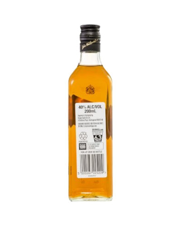 Johnnie Walker Black Label Scotch Whisky 200ml