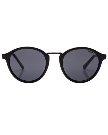 Le Specs Paradox Matte Black Sunglasses / Smoke Lenses Lsp170209