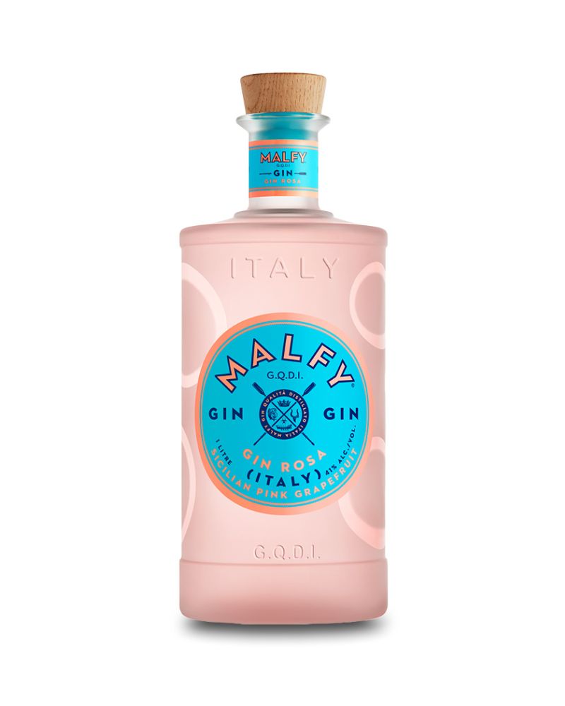 Malfy Gin Rosa Sicilian Pink Grapefruit Gin 1L