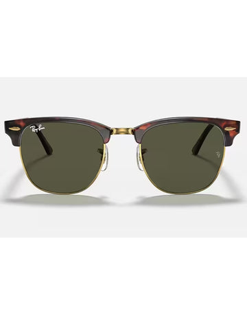 Ray Ban Sunglasses Clubmaster RB3016 W0365 51-21 Ebony Crystal Green