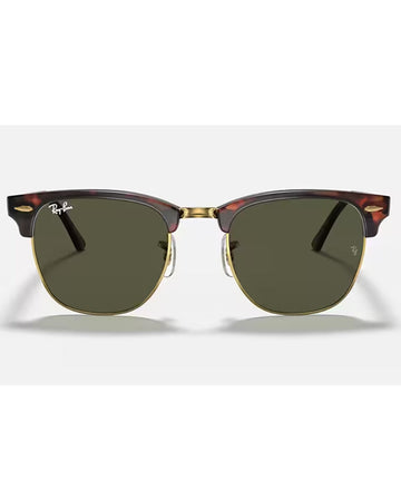 Ray Ban Sunglasses Clubmaster RB3016 W0365 51-21 Ebony Crystal Green