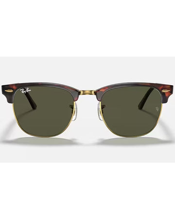 New Ray Ban Clubmaster RB3016 W0366 Tortoise/Arista/G-15 XLT 51mm Sunglasses