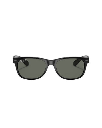 Ray-Ban RB2132 901/58-55 New Wayfarer Black / Green Classic G-15 Polarised Lenses
