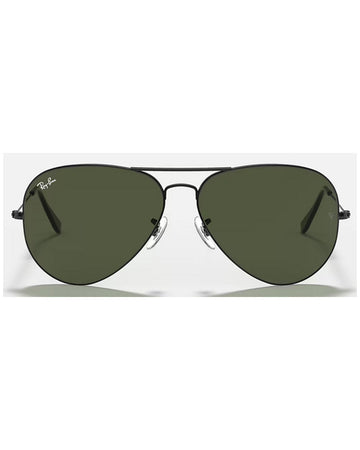 Aviator Large Metal Ii Sunglasses in Black and Green