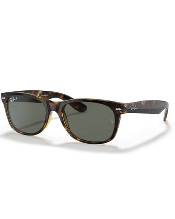 Ray-Ban RB2132 New Wayfarer 902/58 55 Brown/Green Polarised