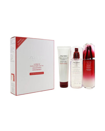 Shiseido Ultimune 3.0 Defend Care Set (Utm 100Ml + Cleansing Foam 125Ml + Softener 150Ml)