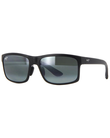 Maui Jim Pokowai Arch 439-2M Matte Black / Neutral Grey Polarised Lenses