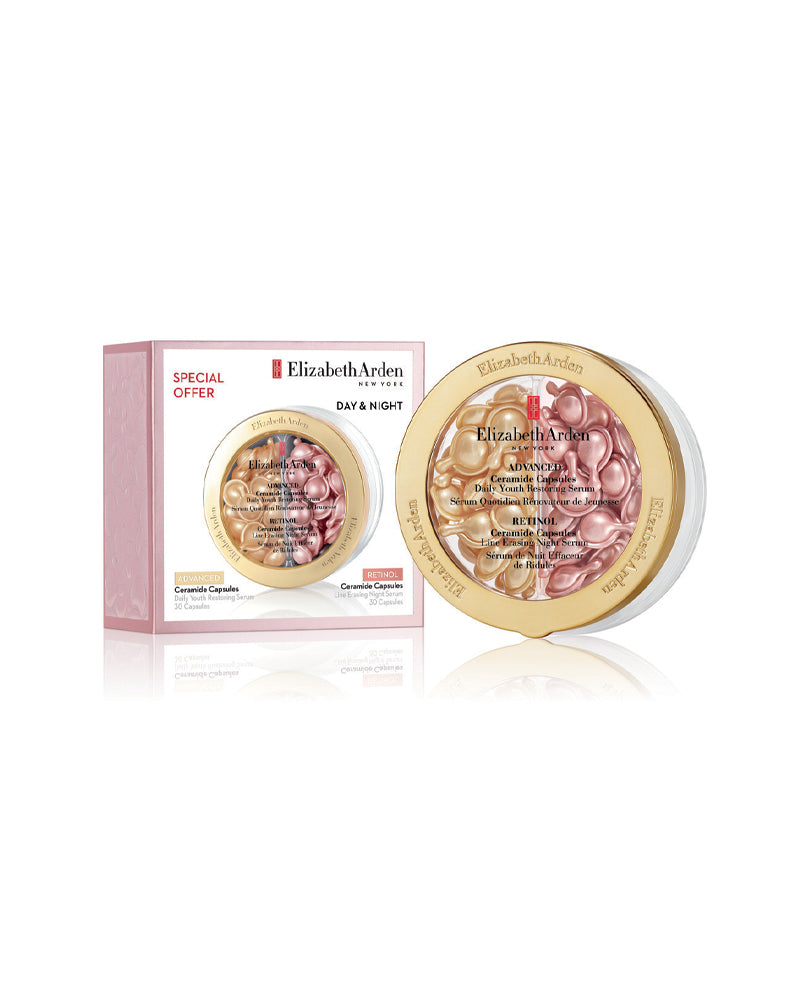 Elizabeth Arden Ceramide 30Pc Day & Night Cap Duo 28Ml
