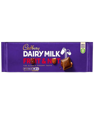 Cadbury Dairy Fruit & Nut Chocolate Bar 300g