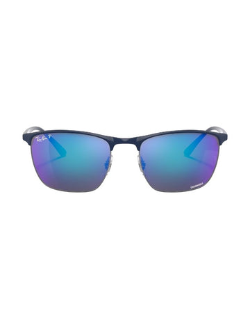 Ray-ban - 0rb3686 92044l Blue On Gunmetal 57 Unisex