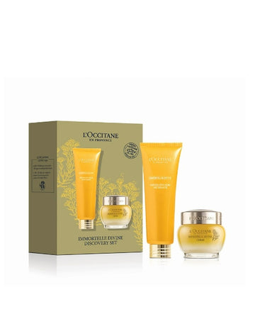 Loccitane Imm Divine Cream & Cleansing Foam Set