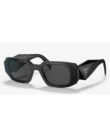 Prada PR 17WS 49 Dark Grey & Black Sunglasses