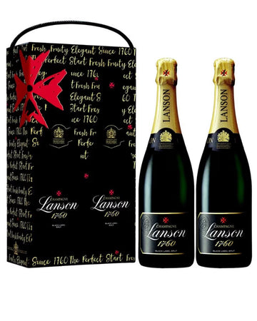 Le Black Label Brut Nv Twin Pack 2 X 750ml<P>(Vintage year in the above image is for display purposes only)