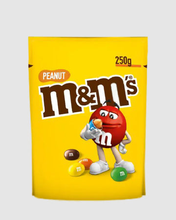 M&M's Peanut Pouch Chocolates Candy 250g