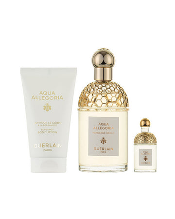 Guerlain Aqua Allegoria Mandarine Basilic for Women 3 Piece Set Includes