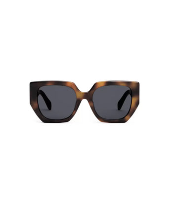 Celine Cl40239f 53a 55 Blonde Havana Smoke Alt Fit