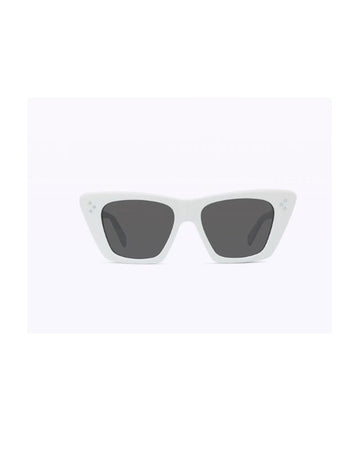 Bold 3 Dots CL40187I Celine Sunglasses Color: Ivory | Smoke