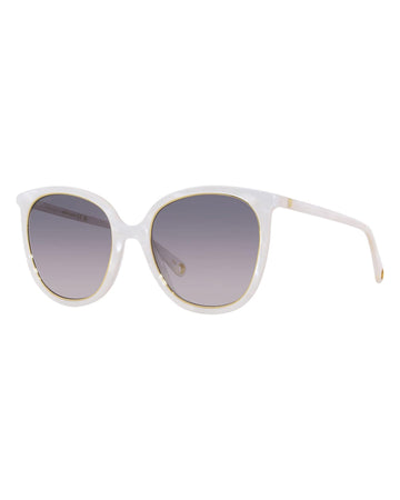 Gucci GG1076S Grey Marble/Grey Shaded Gold Chain 56/21/145 women Sunglasses