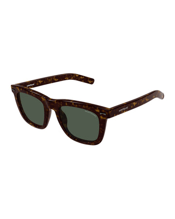 Montblanc MB0226S 002 53 Havana Sunglasses