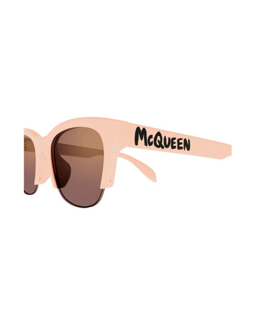 Alexander Mcqueen Sunglasses Pink  AM0406SA-003