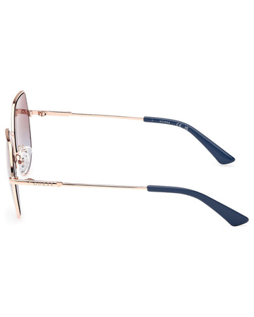 GU7867 Sunglasses Shiny Rose Gold - Guess