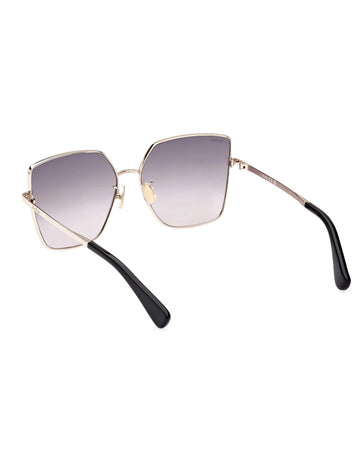 MAX MARA MM 0052-H NATALIA - 32B GOLD | SUNGLASSES WOMAN