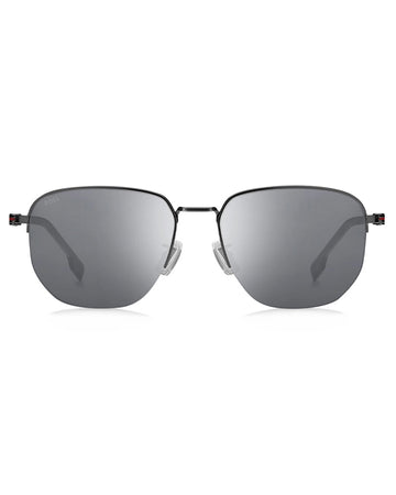 HUGO BOSS 1538/F/SK - R80 T4 MATTE DARK RUTHENIUM | SUNGLASSES MAN