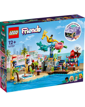 LEGO® Friends Beach Amusement Park 41737 Building Toy Set (1,348 Pieces)