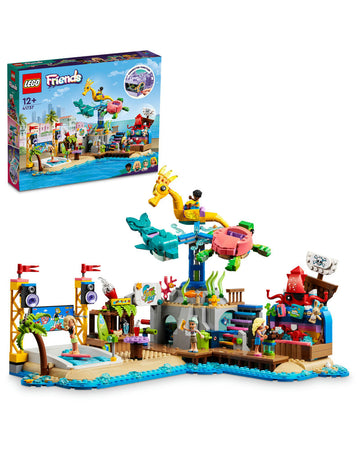 LEGO® Friends Beach Amusement Park 41737 Building Toy Set (1,348 Pieces)