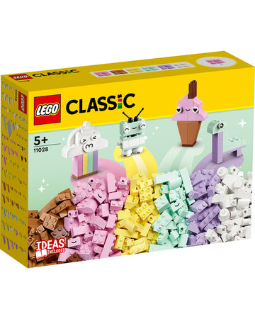 LEGO® Classic Creative Pastel Fun 11028 Building Toy Set (333 Pieces)