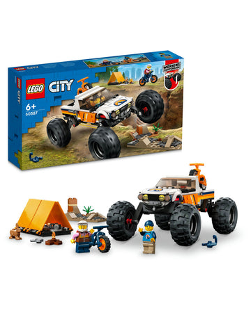 LEGO® City 4x4 Off-Roader Adventures 60387 Building Toy Set (252 Pieces)