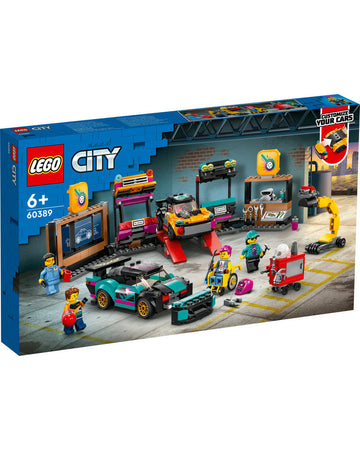 LEGO® City Custom Car Garage 60389 Building Toy Set (507 Pieces)