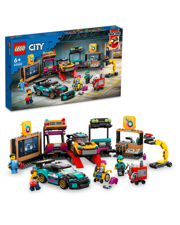 LEGO® City Custom Car Garage 60389 Building Toy Set (507 Pieces)