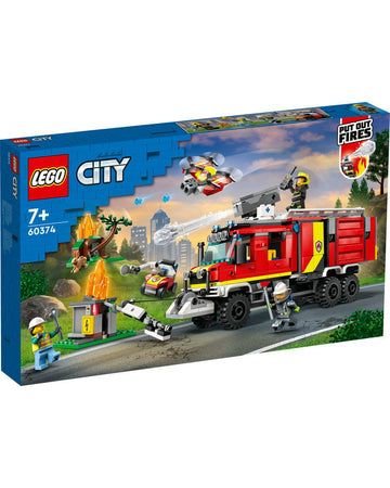 LEGO® City Fire Command Unit 60374 Building Toy Set (502 Pieces)