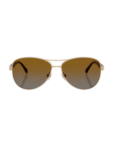 Burberry BE3080 1145T5-59 Light Gold / Brown Gradient Polarised Lenses