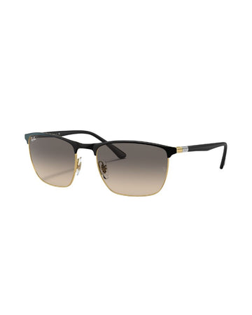 Ray-ban 0rb3686 187/32 57 Black On Arista Grey
