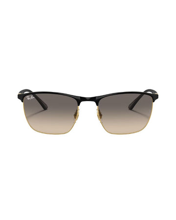 Ray-ban 0rb3686 187/32 57 Black On Arista Grey