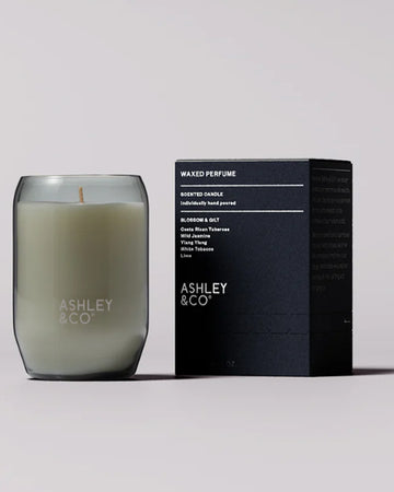 Ashley &amp; Co Waxed Perfume Scented Candle Blossom &amp; Gilt 310g