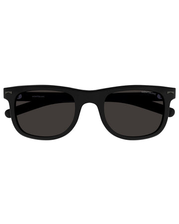 Montblanc MB0260S 001 53 RECYCLED ACETATE BLACK Sunglasses