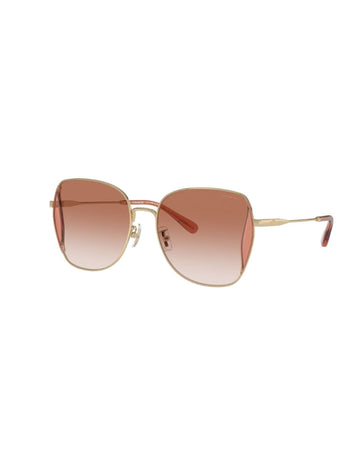 Coach HC7158D Shiny Light Gold/Amber Gradient Lenses