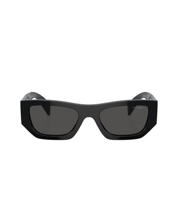 PRADA PR A01S 16K08Z Black Dark Grey Unisex 53 mm Sunglasses
