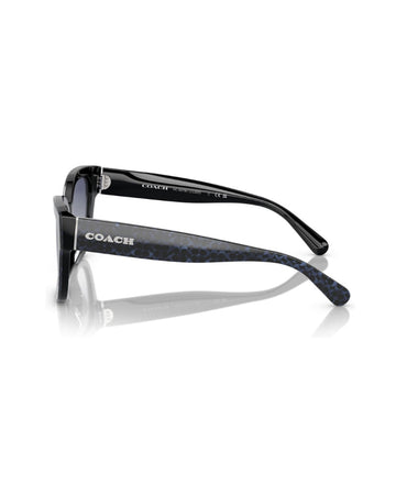 Coach HC8379U Sapphire Pearl Signature C/Blue Gradient Lenses