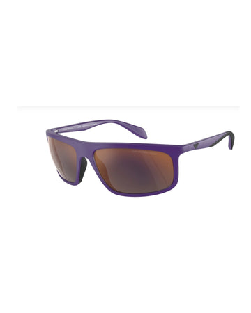 EMPORIO ARMANI EA 4212U - 52466Q MATTE VIOLET/RUBBER BLACK | SUNGLASSES MAN