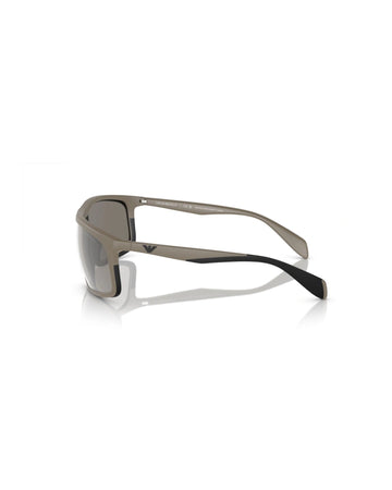 EMPORIO ARMANI EA 4212U - 54376G MATTE MUD/RUBBER BLACK | SUNGLASSES MAN